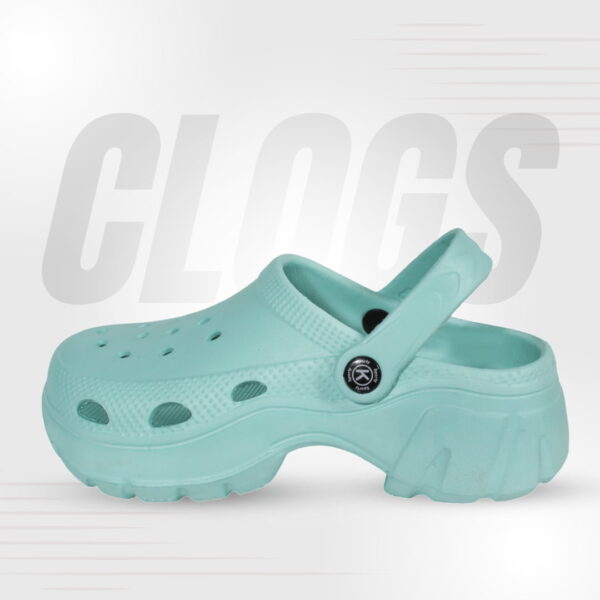 Tea blue clog